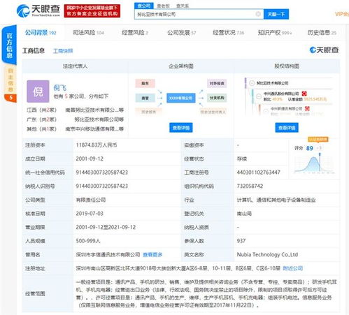 中興子品牌努比亞成被執行人，中國軟件業務收入百強榜單發布凸顯行業挑戰
